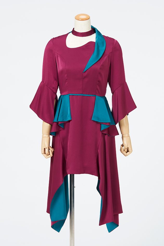 Peplum Dress / Inspired by TOKYO GIRL