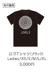 ロゴTシャツ／ブラックロゴTシャツ／ブラック