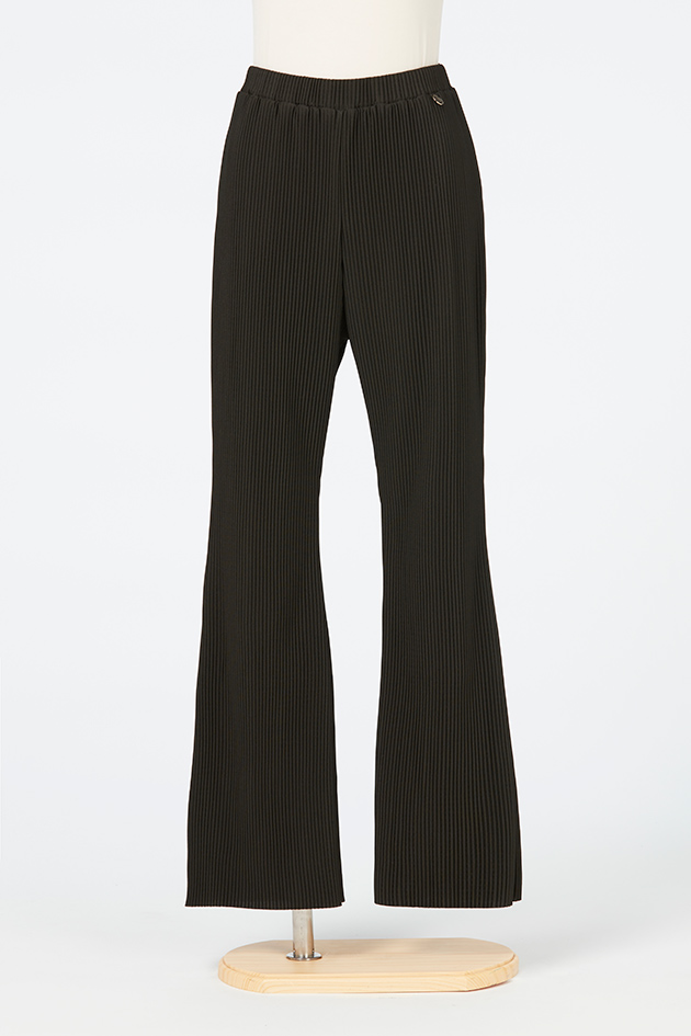 Pleats Pants (Lady's Flare) / Khaki