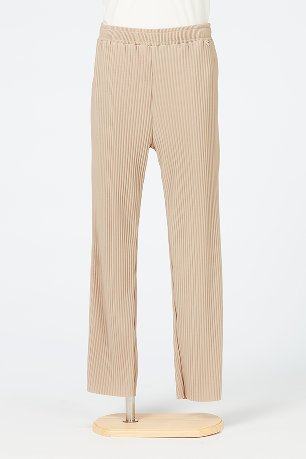 Pleats Pants (Men's) / Beige