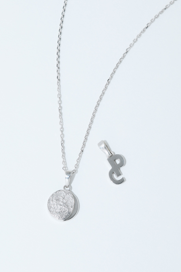 Moon Shape by 2005 09 21 2way Nacklace Silver