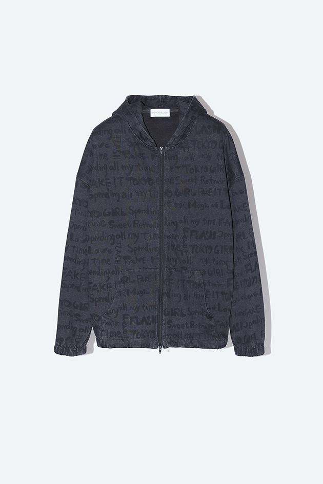 Inked Out Zip Up Hoodie