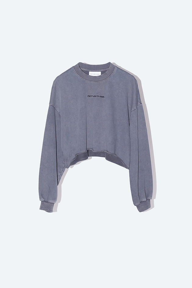 Vintage Shift Cropped Pullover
