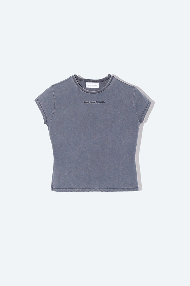 Vintage Shift Mini Tee Gray