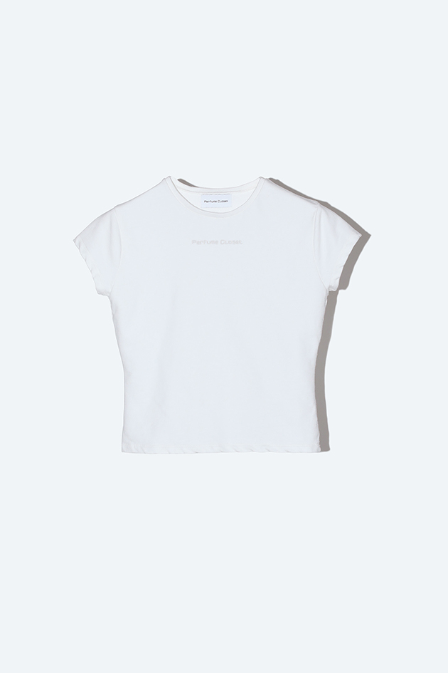 Vintage Shift Mini Tee White