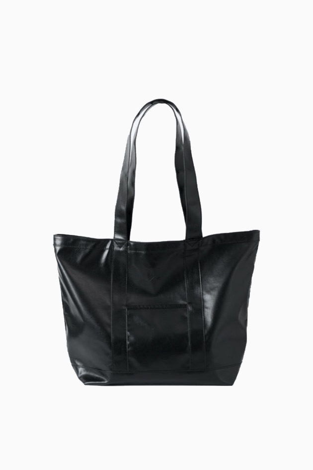 FAKE LEATHER TOTE BAG