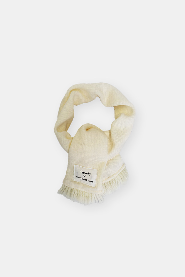 PET SCARF / OFF WHITE