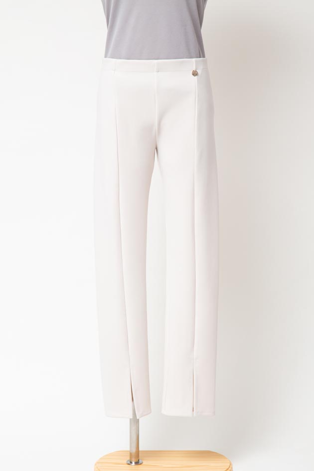Smooth Stretch Pants (Women - Slim type) / Ivory