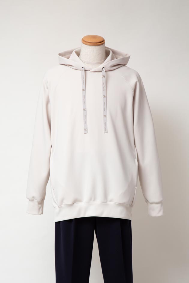 Smooth Stretch Hoodie / Ivory