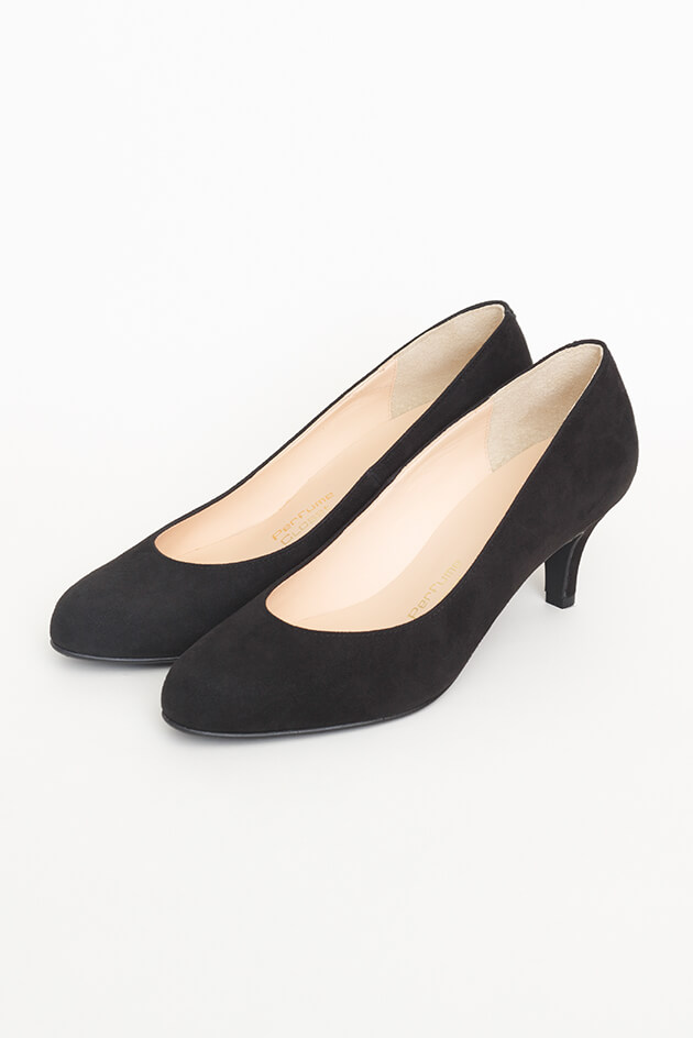 Perfume DANCE HEEL (6cm) / BLACK SUEDE