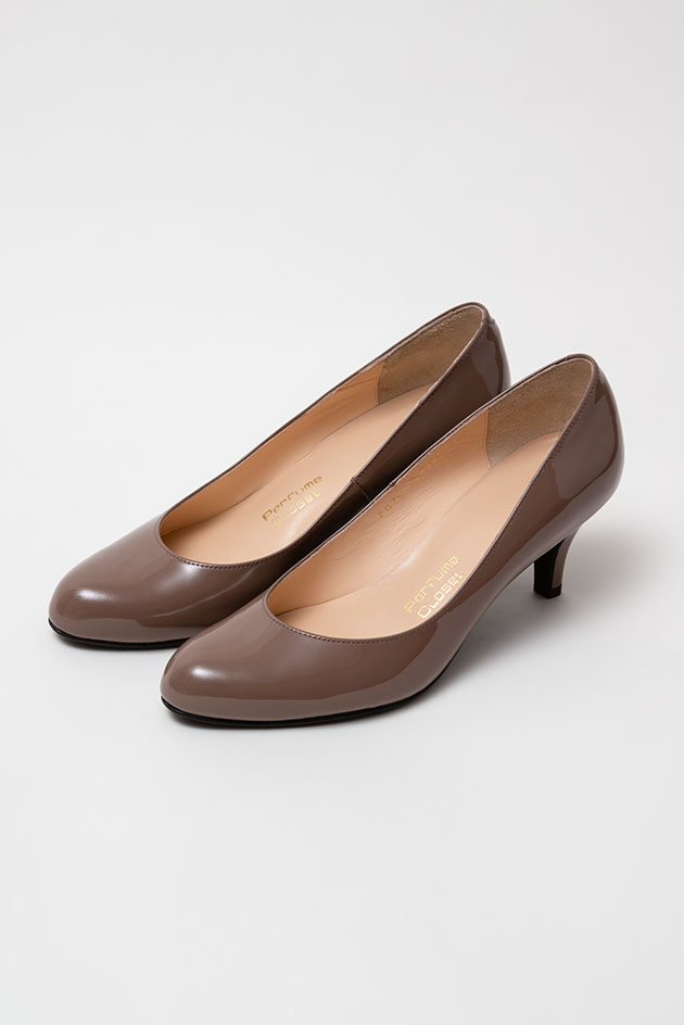 Perfume DANCE HEEL (6cm) / MOCHA ENAMEL