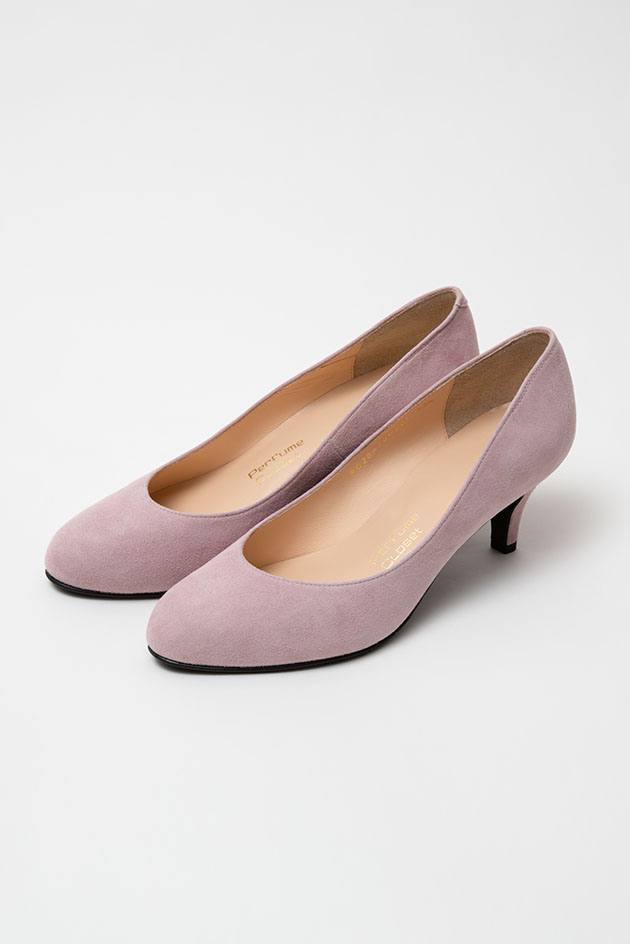 Perfume DANCE HEEL (6cm) / POWDER PINK SUEDE