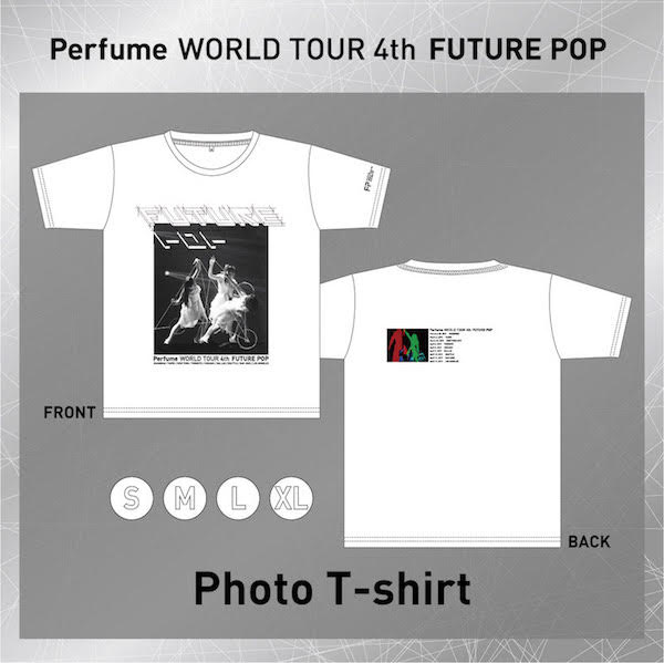 Perfume WORLD TOUR 4th「FUTURE POP」3/30(土)〜 北米公演 販売GOODS